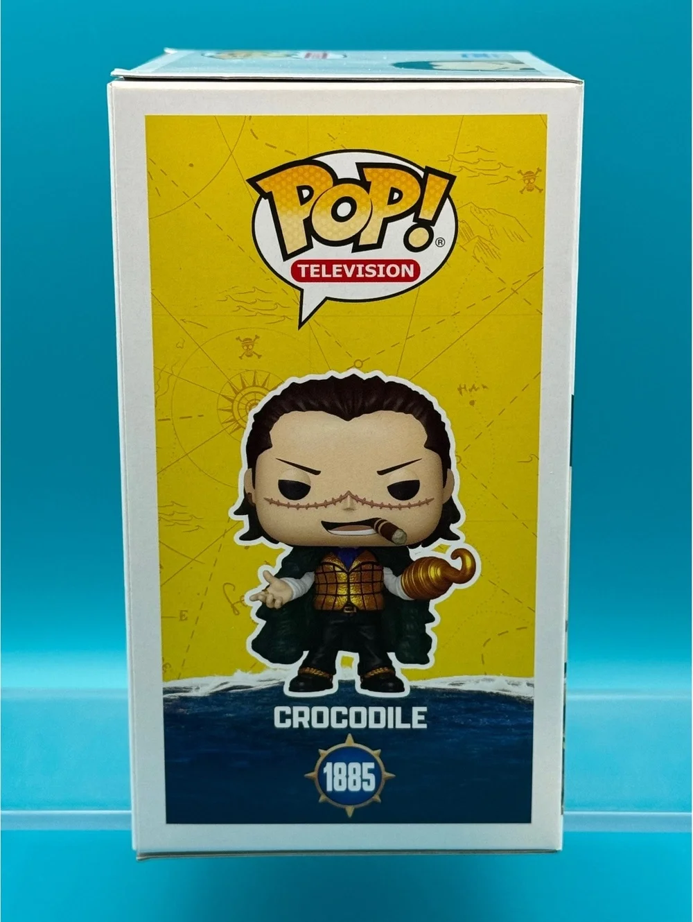 John Swasey signed Sir Crocodile One piece Funko with quote and doodles MAS COA
